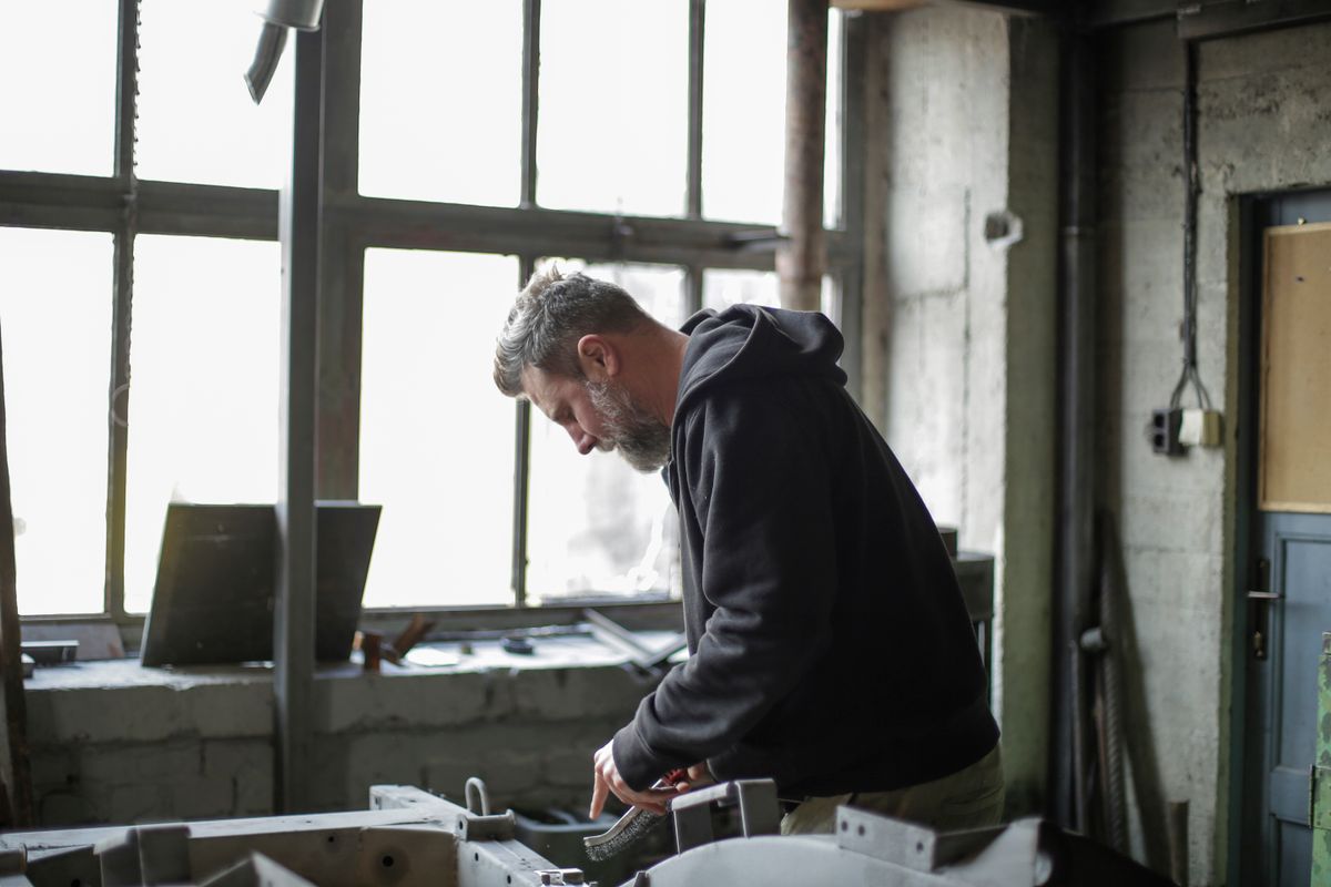 Arbeiten in der Werkstatt